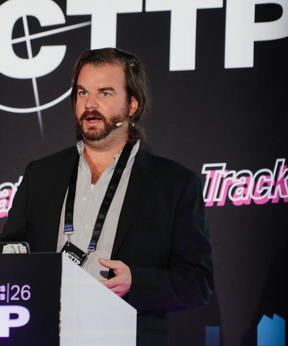 Brennan Lodge presenting at MCTTP 2026 in Munich